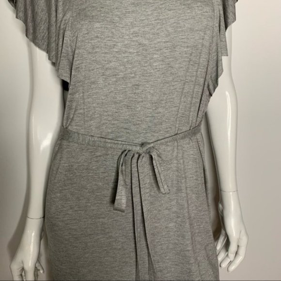 SOLD Sears Gray Butterfly Sleeve T-shirt Dress NWOT,  Sz M - Picture 5 of 13
